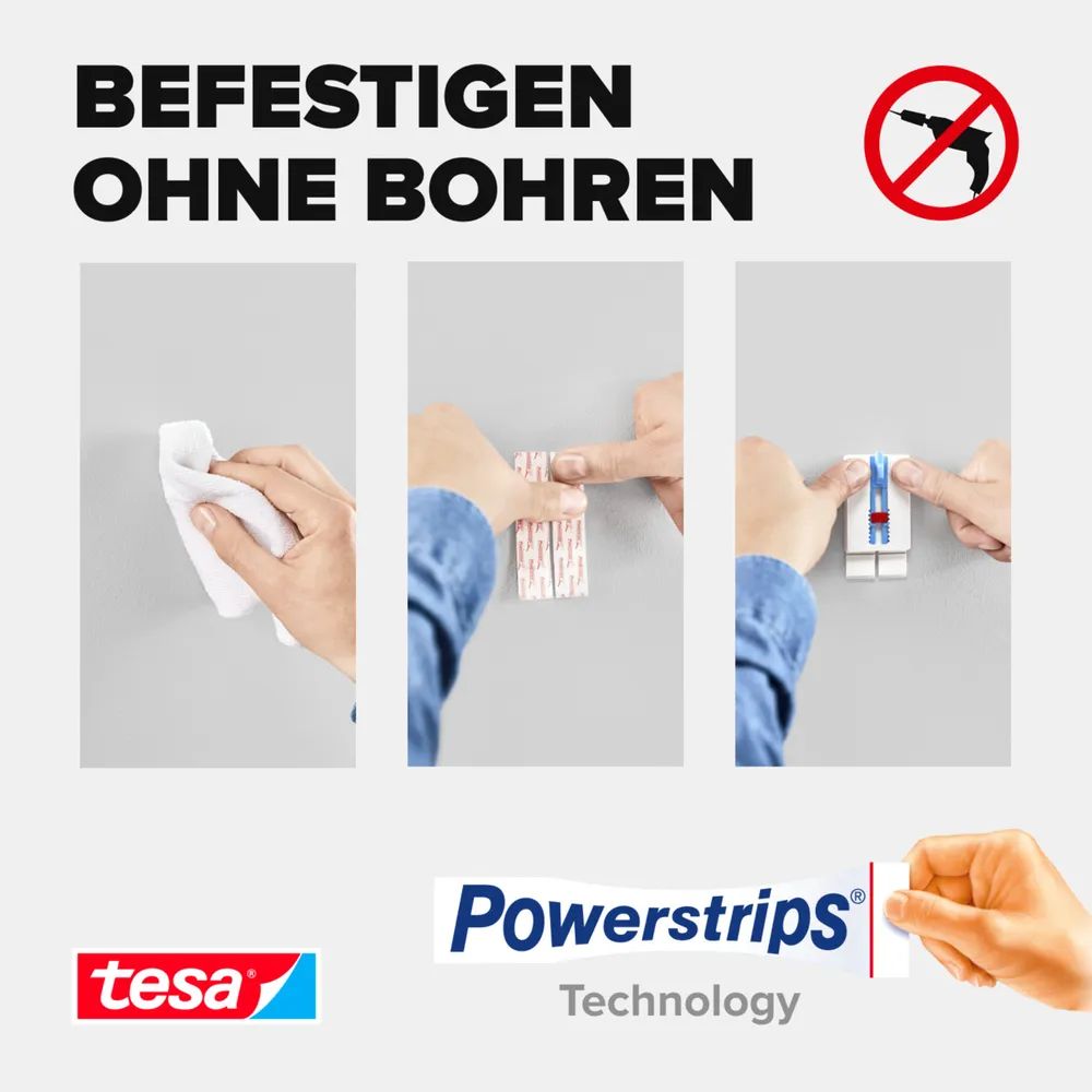 Tesa Klebenagel Leinwaend Tapete & Putz 2 kg