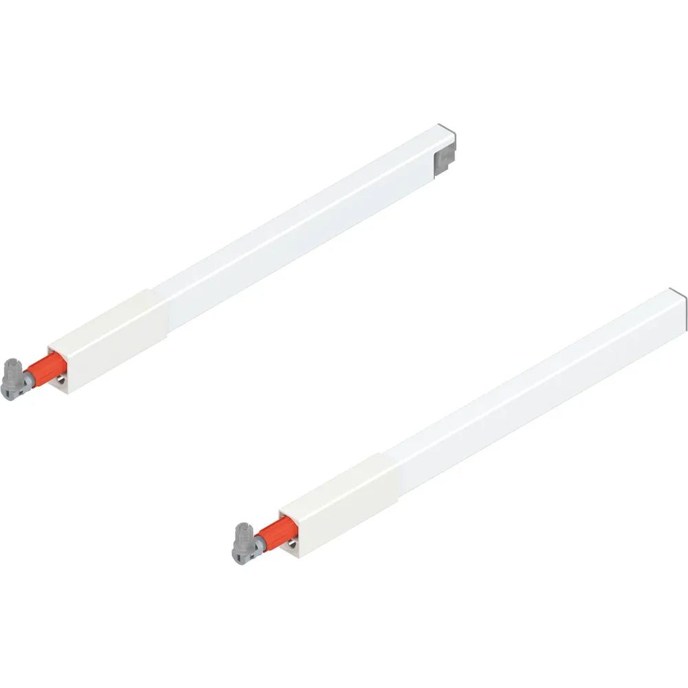 BLUM TANDEMBOX antaro Längsreling Set, NL 350, Seidenweiß