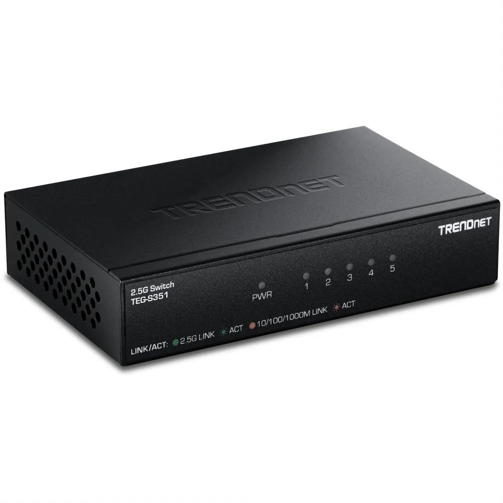 TRENDnet 2.5G Switch - Switch TEG-S351 - Switch - 1 Gbps