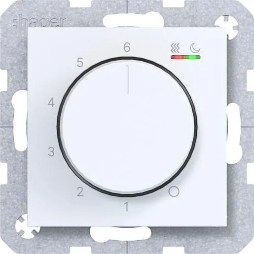 Hager TEMP.REGLER 230V/15W,HEIZEN/KÜ / HAGERS WAN5011WM BERKER AX/ WAN5011WM