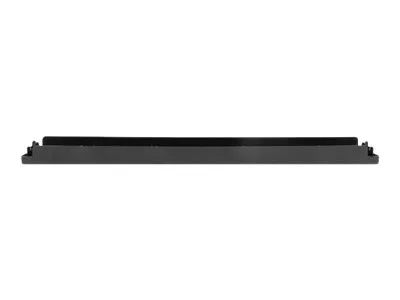 Lanberg Rack - Leerkonsole - Schwarz - 1U - 48.3 cm (19")