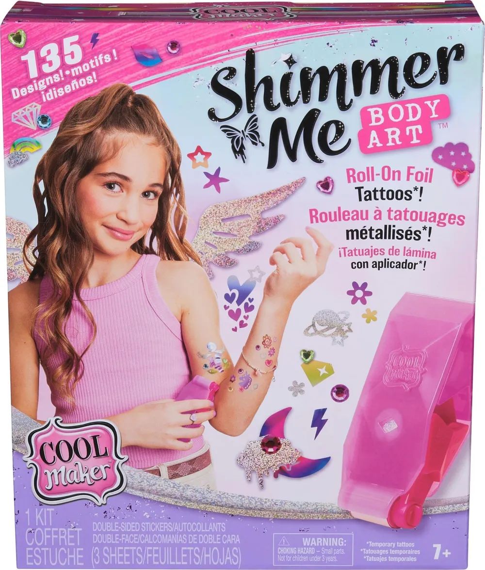 Spin Master Cool Maker Shimmer Me Tattoo Studio