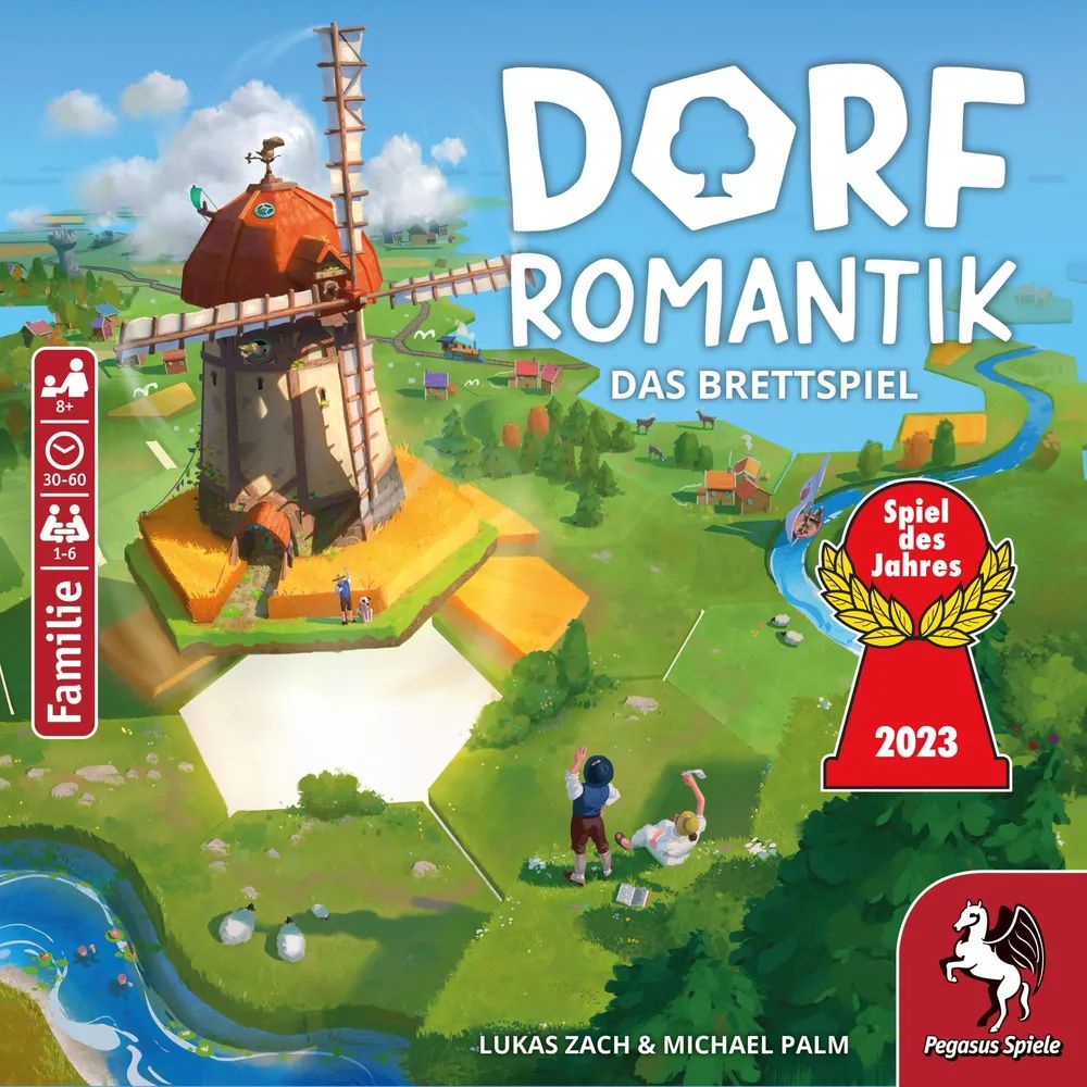 Pegasus Spiele Pegasus Dorfromantik - Das Brettspiel - Brettspiel - Strategie - 8 Jahr(e) - 30 min - Familienspiel