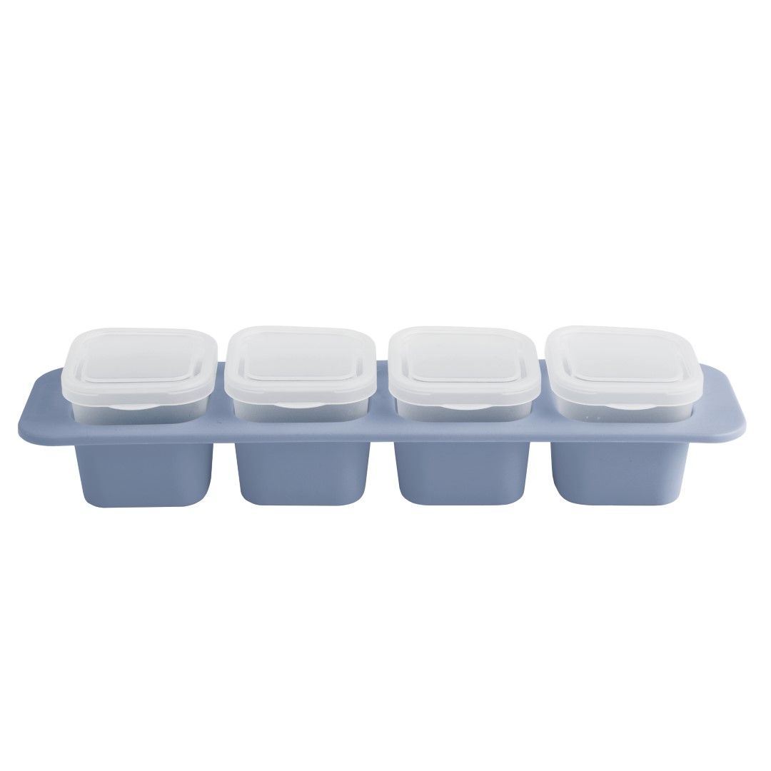 Rotho Mini Gefrierdosen 4x 0,05 l DOMINO