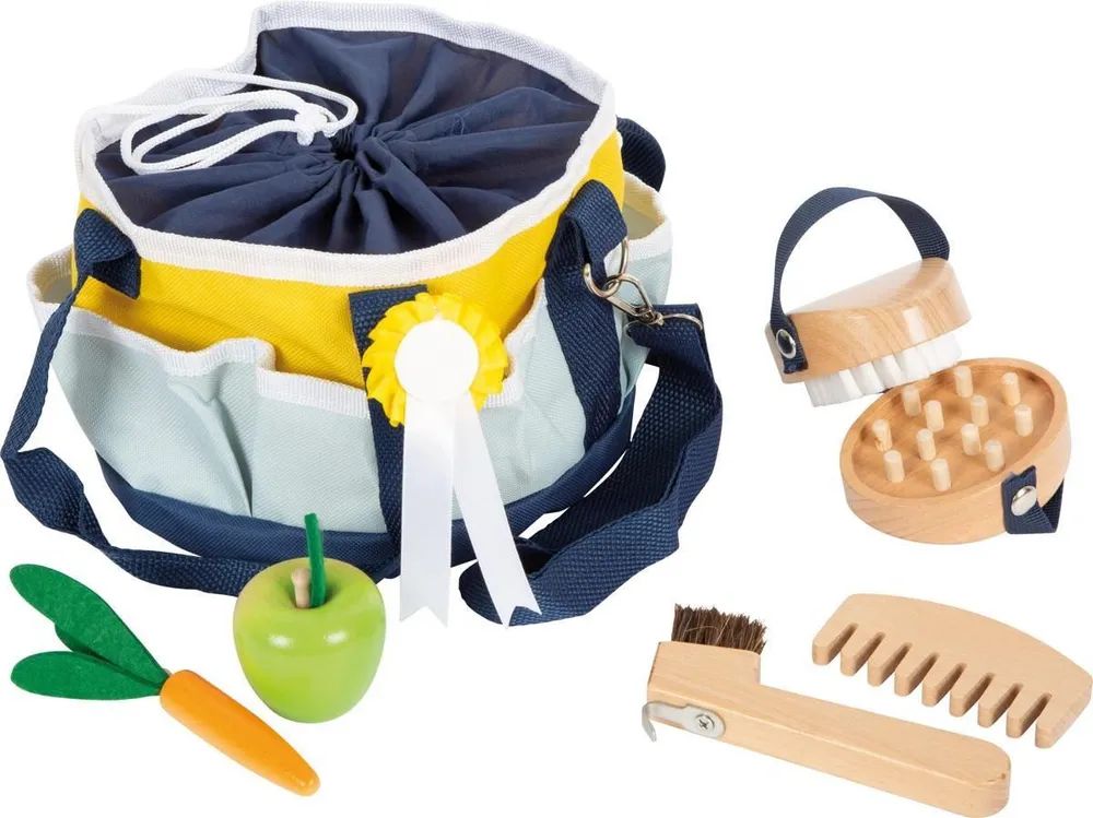 small foot GmbH&Co. KG Spielzeug Pferdepflege-Set mit Tasche