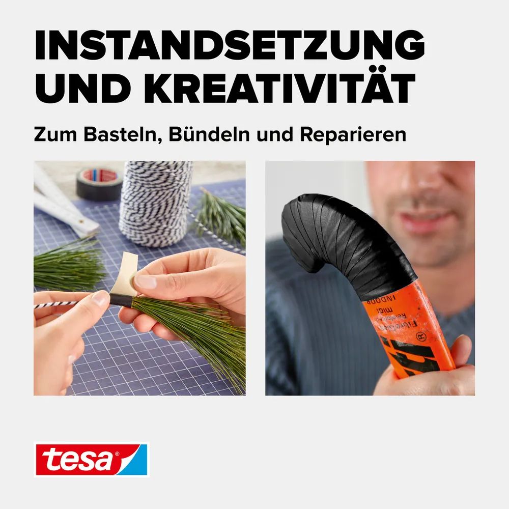 Tesa extra Power Perfect - Gewebeband - 19 mm x 2.75 m