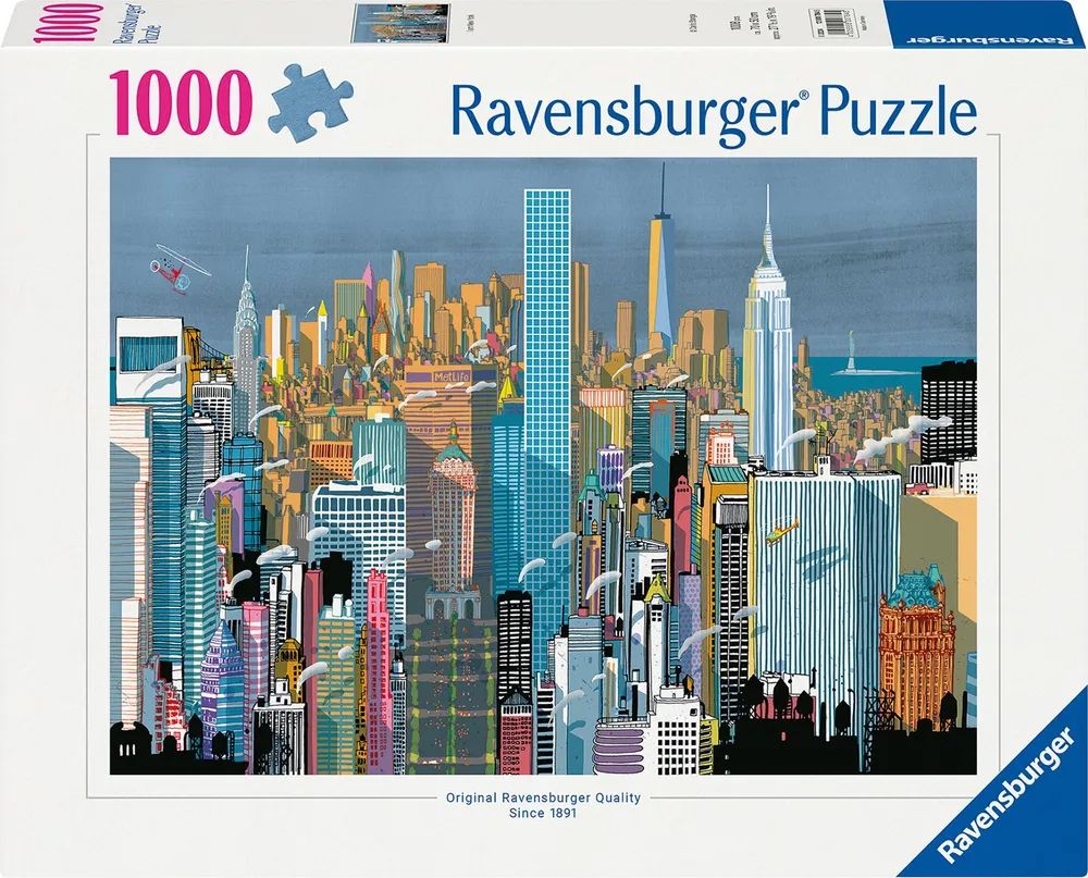 Ravensburger Verlag GmbH Pz. I am New York 1000 T.