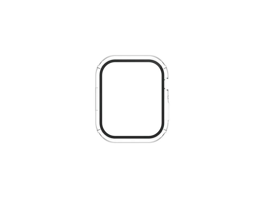 PanzerGlass Snappie - Schutzabdeckung Frontcover für Smartwatch - vollständig, schlank - 100 % recyceltes Polycarbonat, gehärtetes Glas (Mikroriss2023)