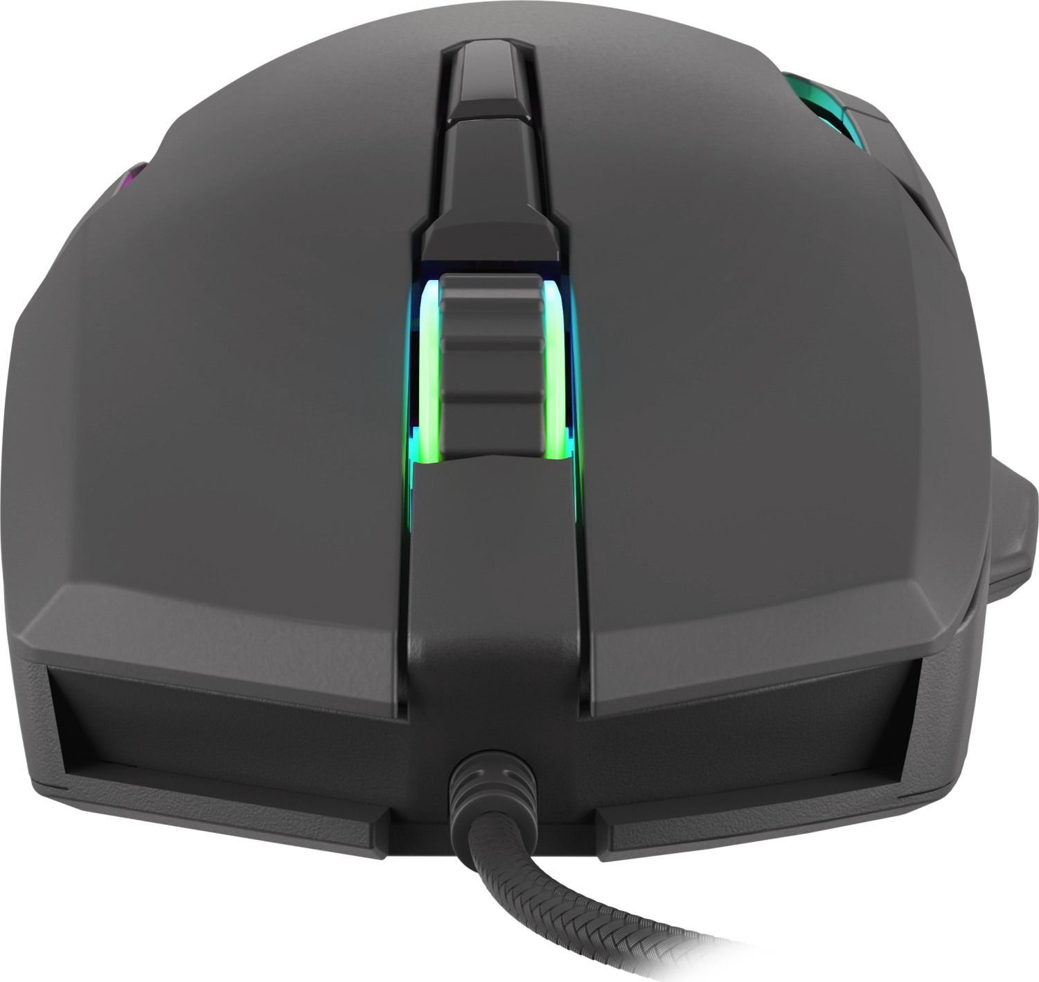 natec Gaming Maus Xenon 220 G2 RGB kabelgeb. schwarz - Maus - 12.800 dpi