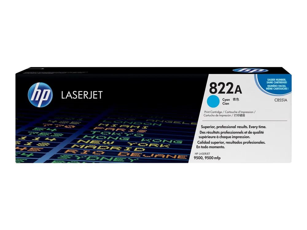 HP 822A - Cyan - original - LaserJet - Tonerpatrone (C8551A)