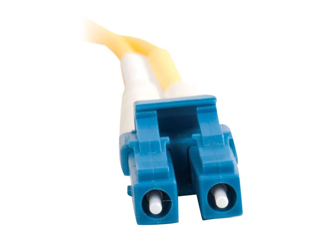 C2G LC-LC 9/125 OS1 Duplex Singlemode PVC Fiber Optic Cable (LSZH)