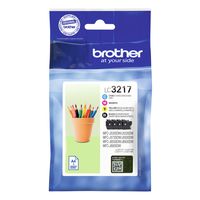 Brother LC3217 Value Pack - 4er-Pack - Schwarz, Gelb, Cyan, Magenta