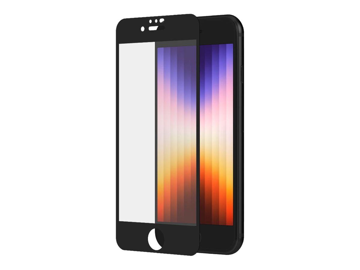 PanzerGlass SAFE. by PanzerGlass - Bildschirmschutz für Handy - Glas - Rahmenfarbe schwarz - für Apple iPhone 6, 6s, 7, 8 (4.7 Zoll)