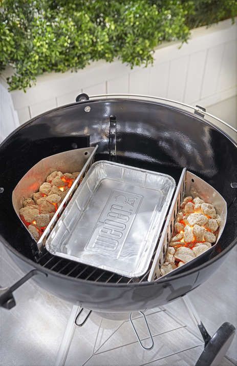 Weber Alu-Tropfschalen, groß, 10 Stück