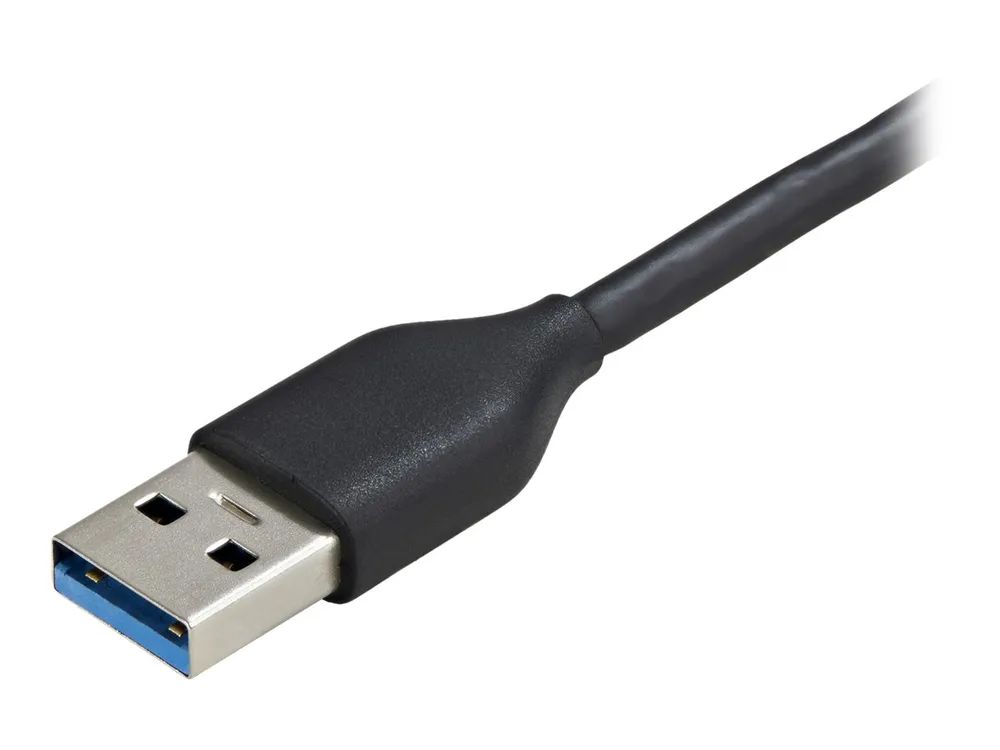 StarTech.com 4 Port USB 3.0 Hub - SuperSpeed 5 Gbit/s USB 3.1 Gen 1 Type-A Verteiler - USB Bus Powered - 28cm USB Host Kabel (HB30AM4AB)