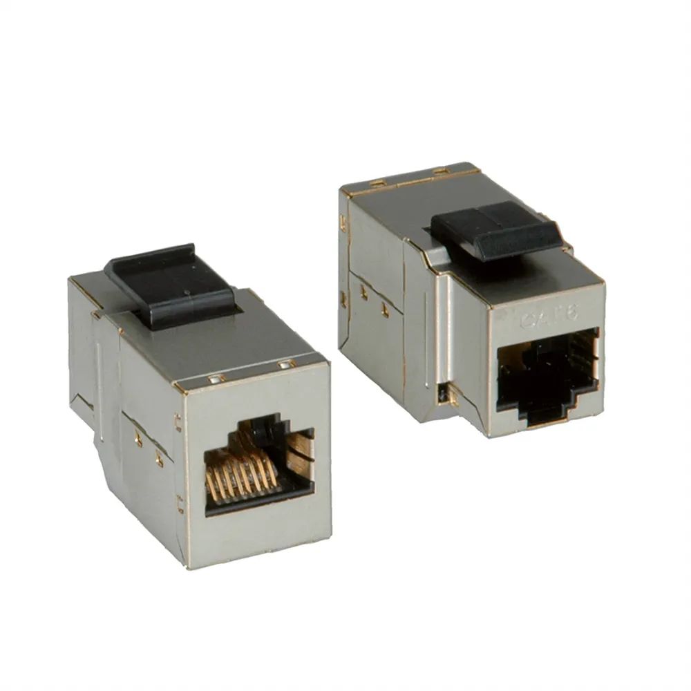 ROLINE RJ-45 Kupplung, Keystone, geschirmt, Cat.6 (Class E)