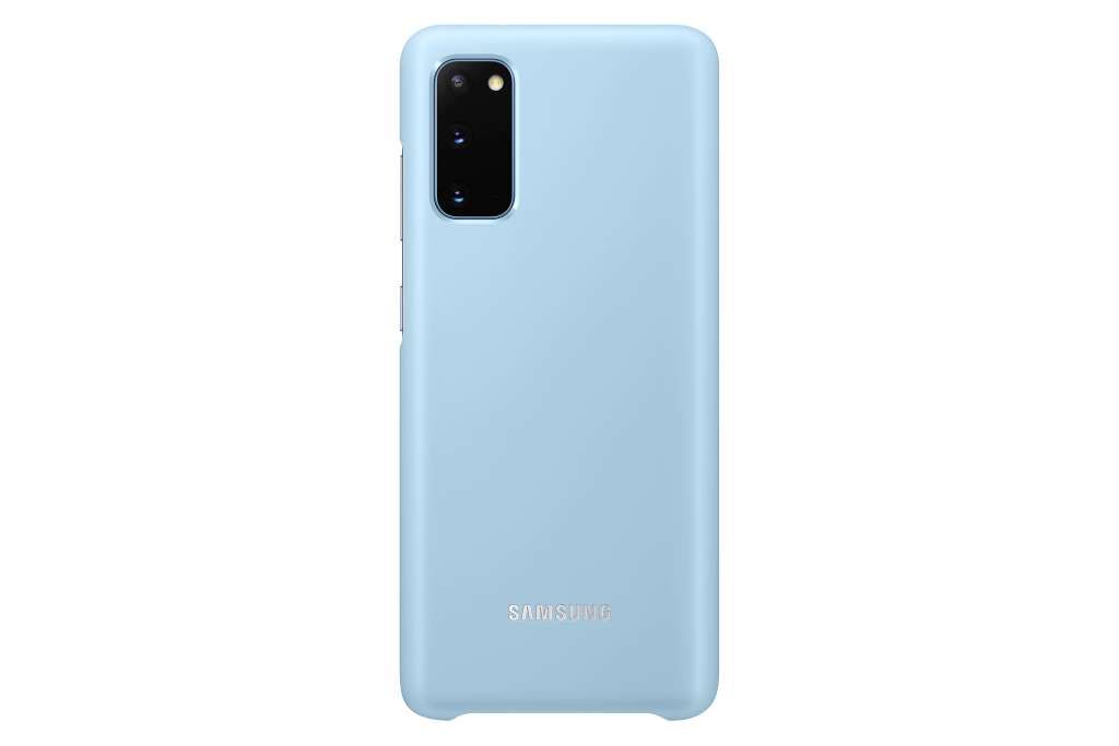 Samsung LED Cover "EF-KG980" für Galaxy S20, Hellblau