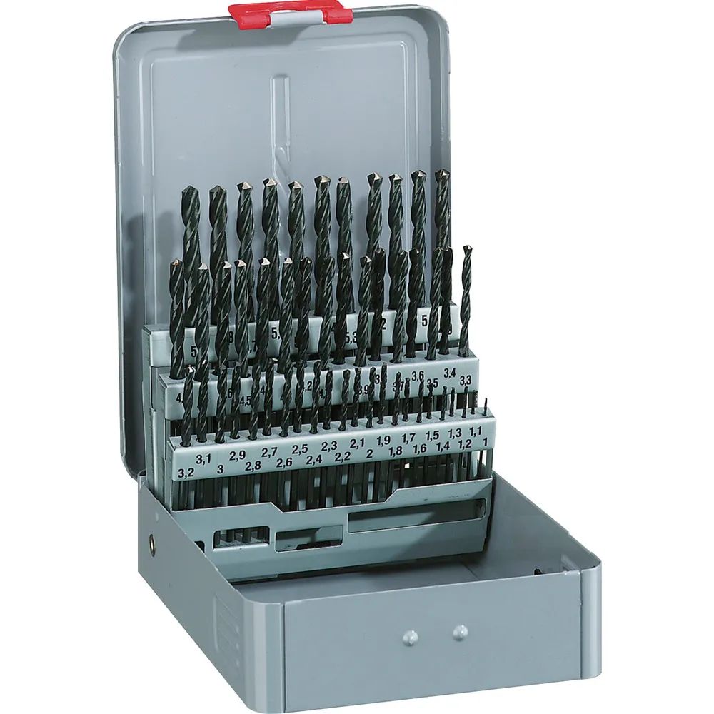 MAYKESTAG Bohrer-Kassette DIN338RN HSS ø 1-5,9 mm 50-teilig