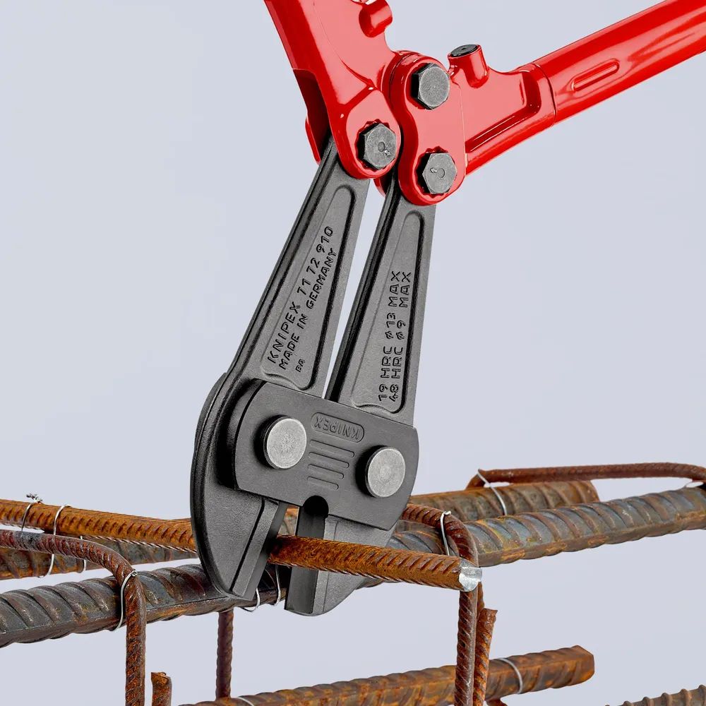 KNIPEX Bolzenschneider mit Mehrkomponenten-Hüllen 910 mm