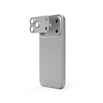Hama Kameraschutz "Cam Protect Pro" für Apple iPhone 18 Pro, Silber