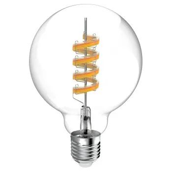 Hama WLAN-Lampe E27, LED, Matter, Filament Globe G95, RGBW, dimmbar