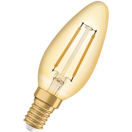 Ledvance LEDKERZE 1,5W E14 825 120LM / LEDVAN VINTAGE 1906 4099854091599