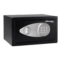 MasterLock Mittelgroer digitaler Safe mit Kombination - Schwarz - Grau - Zahlenschloss - Stahl - 290 mm - 264 mm - 194 mm