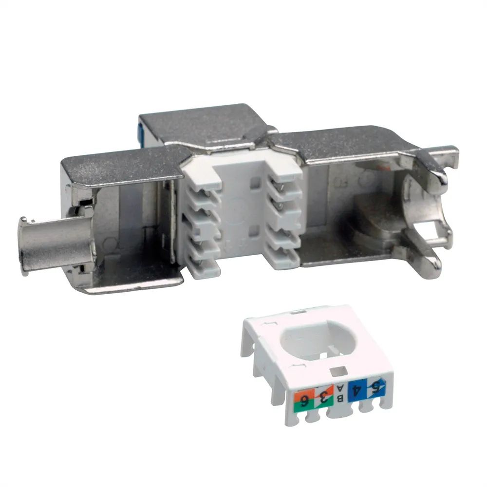 VALUE Cat.6A (Class EA) Keystone, RJ-45, geschirmt, werkzeuglos