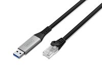 DIGITUS USB 3.2 Gen1 - RJ45 Ethernet Kabel, 1Gbit/s, 15m