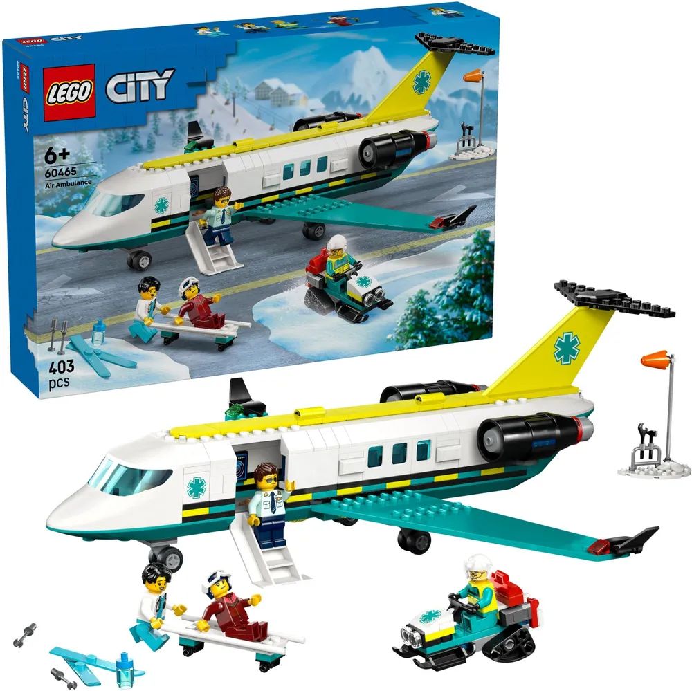 LEGO 60465 City Notfallrettungsflugzeug