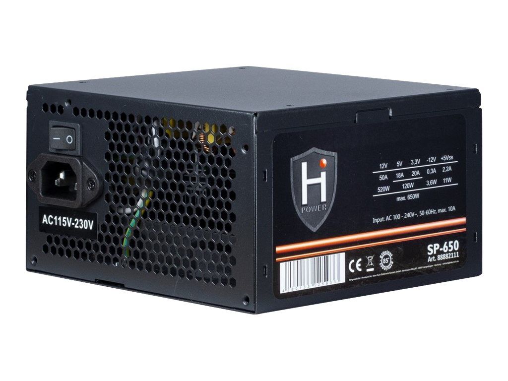 Inter-Tech HiPower SP-650 - Netzteil (intern) - ATX12V 2.4
