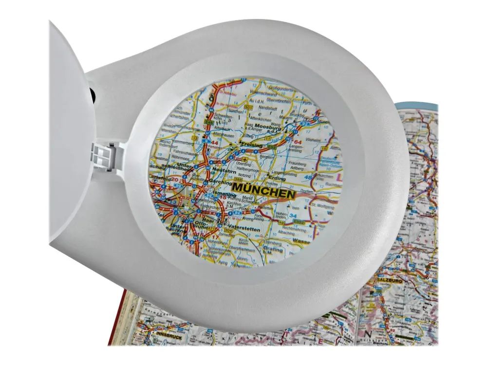 Jakob Maul GmbH Maulviso - Tisch-Lupenleuchte - LED - Klemmbefestigung