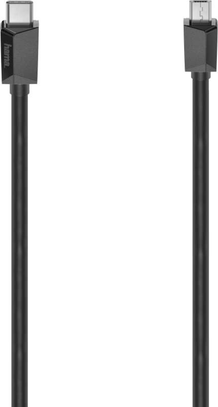 Hama 200644 USB-C auf Micro, 480 Mbit/s, 0,75m