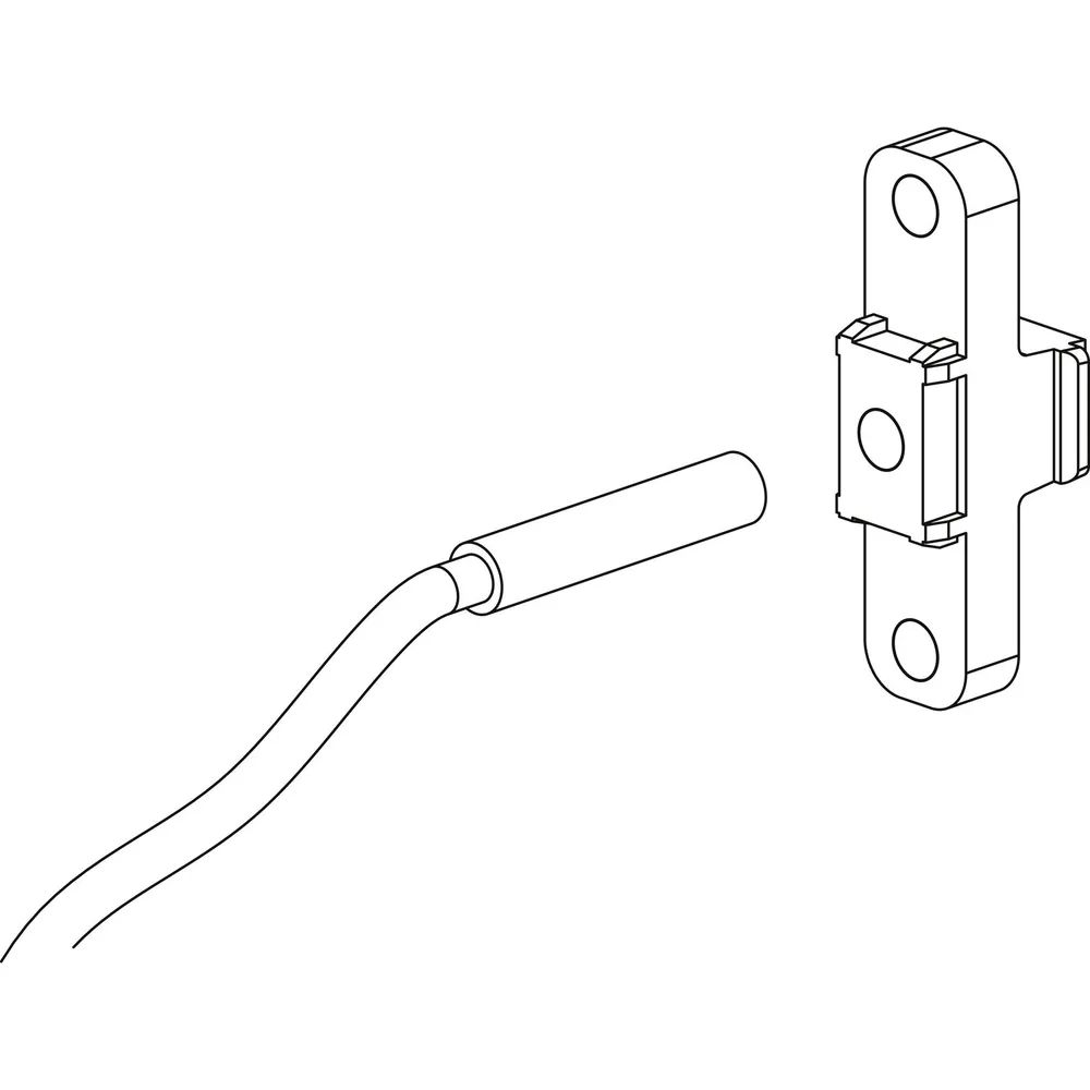 GU HS Verschlussüberwachung Schema A mit Kabel 4 m braun
