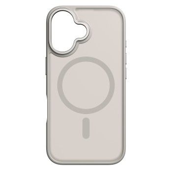 White Diamonds Cover "Hybrid Case" für Apple iPhone 16, Sand