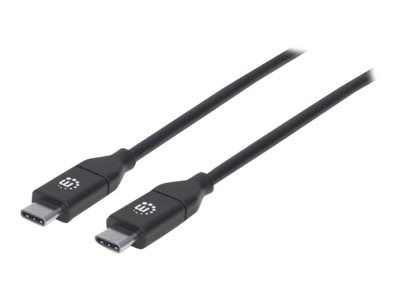 Manhattan USB-C to USB-C Cable, 2m, Male to Male, 480 Mbps (USB 2.0)