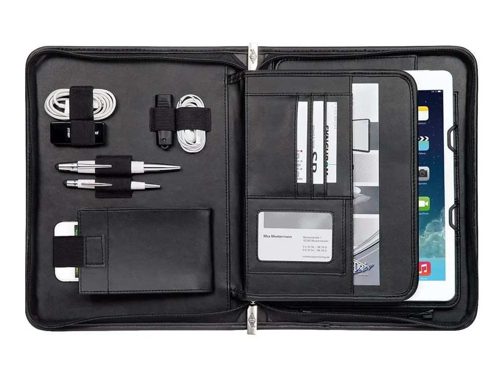 WEDO Organizer ELEGANCE - Mappe mit Reißverschluss für Tablet