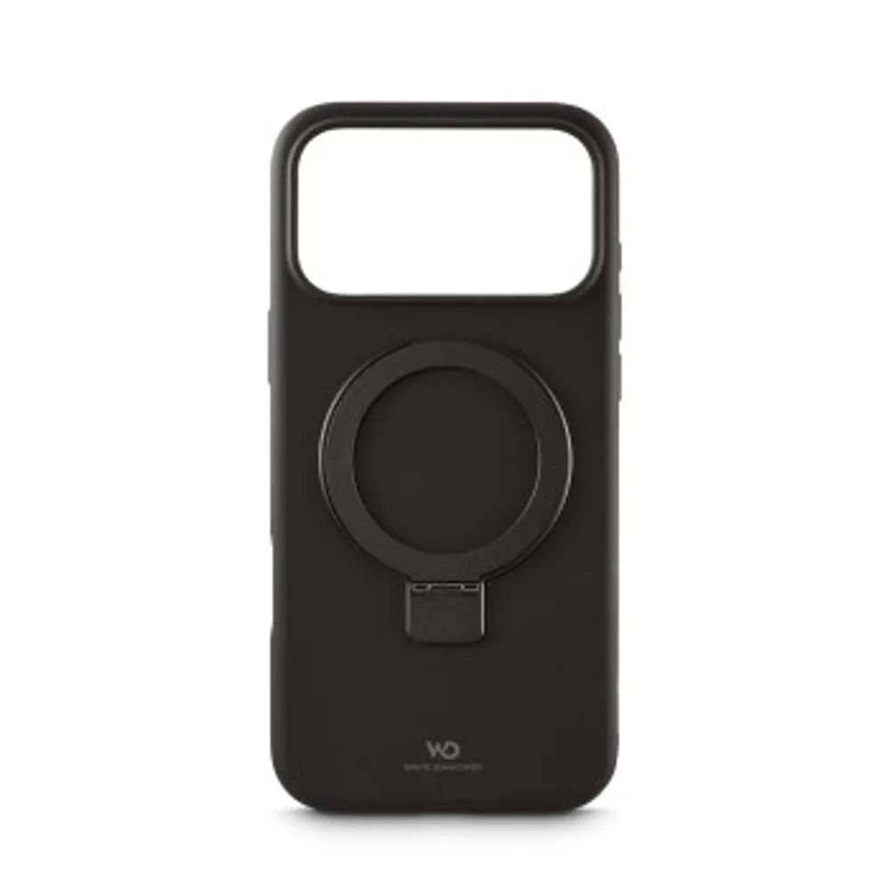White Diamonds Cover "Mag Urban Stand Case" für Apple iPhone 17 Pro Max, Schwarz