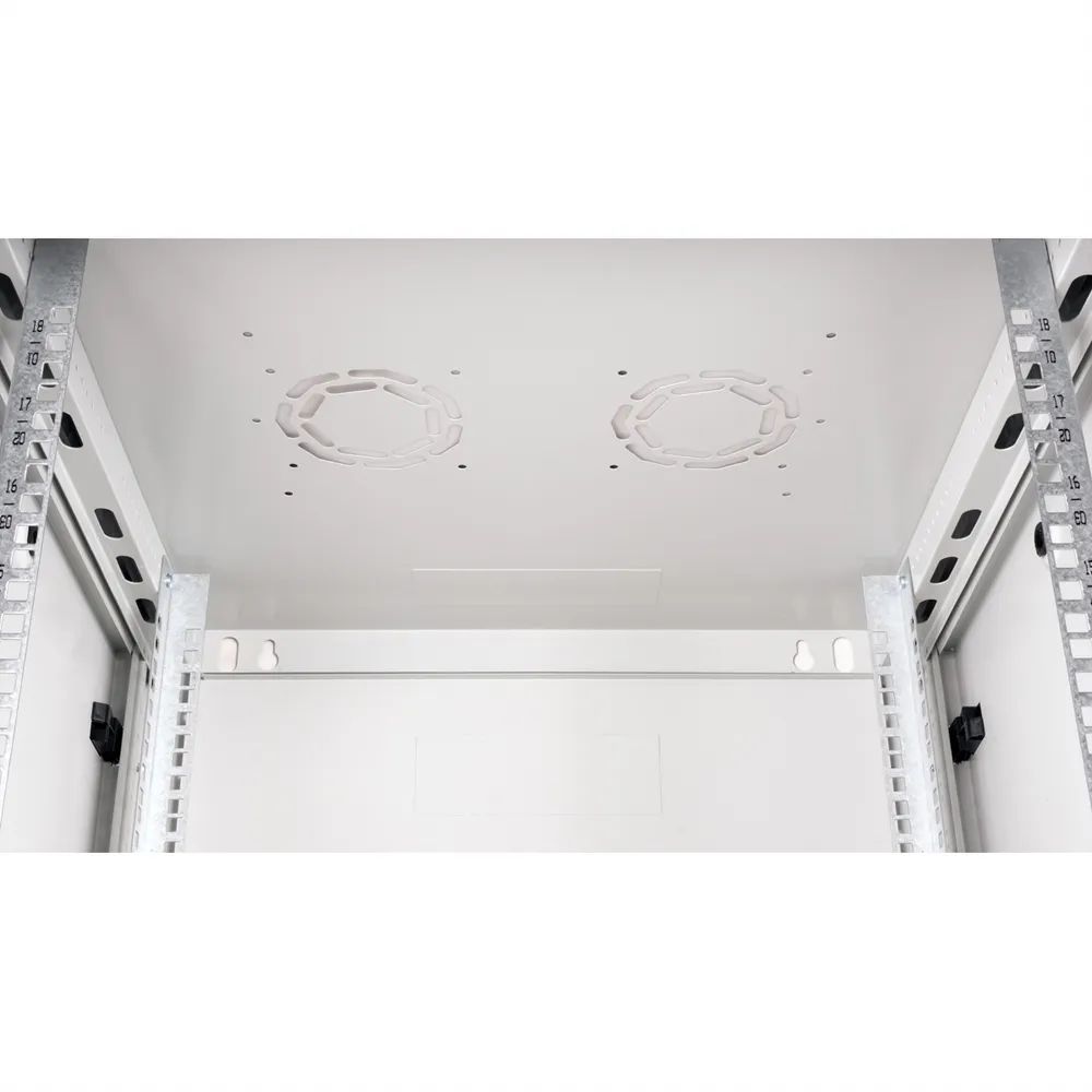 ROLINE 19-Zoll Wandgehäuse Basic Plus 18HE, 600x600 BxT grau