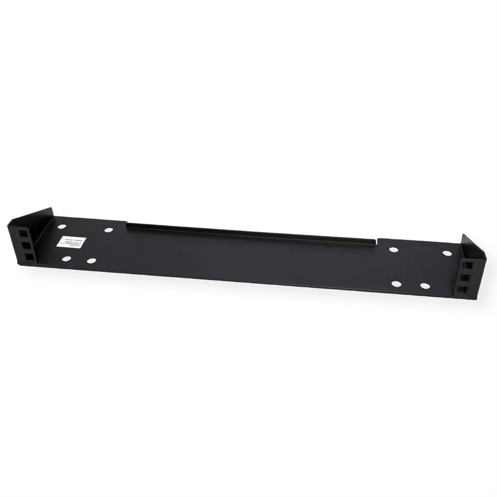 VALUE 19-Zoll-Wand-/Untertischhalterung, 1 HE, schwarz