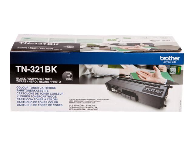 Brother TN321BK - Schwarz - original - Tonerpatrone