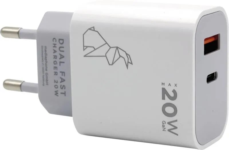 Rabbiter Power 20W Dual-Charger VPE6