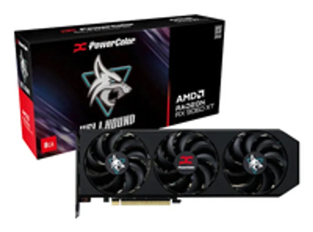PowerColor RX 9060XT Hellhound OC retail - 8.192 MB