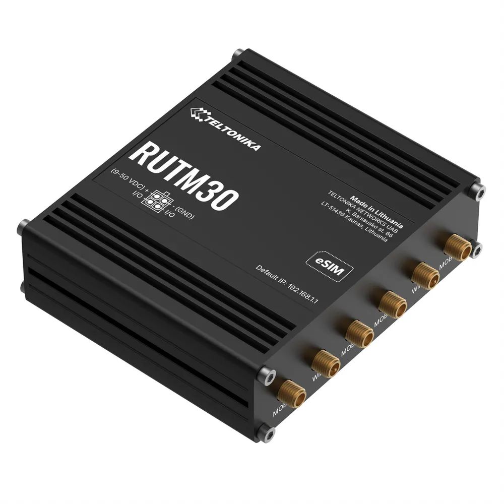 Teltonika RUTM30 - Wireless Router - WWAN 1-Port-Switch