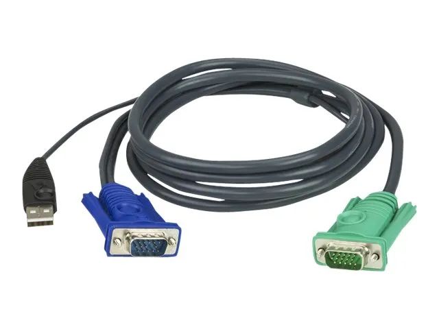 ATEN Micro-Lite 2L-5205U - Tastatur- / Video- / Maus- (KVM-)