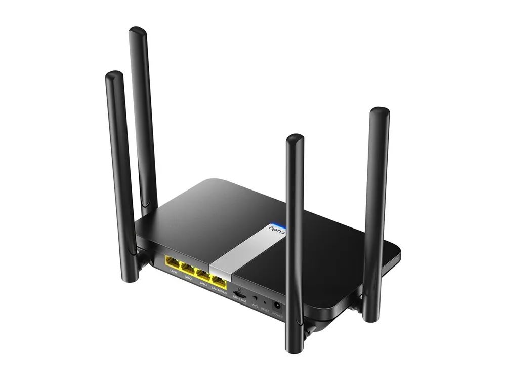 CUDY LT500 - 1.0 - Wireless Router 4-Port-Switch