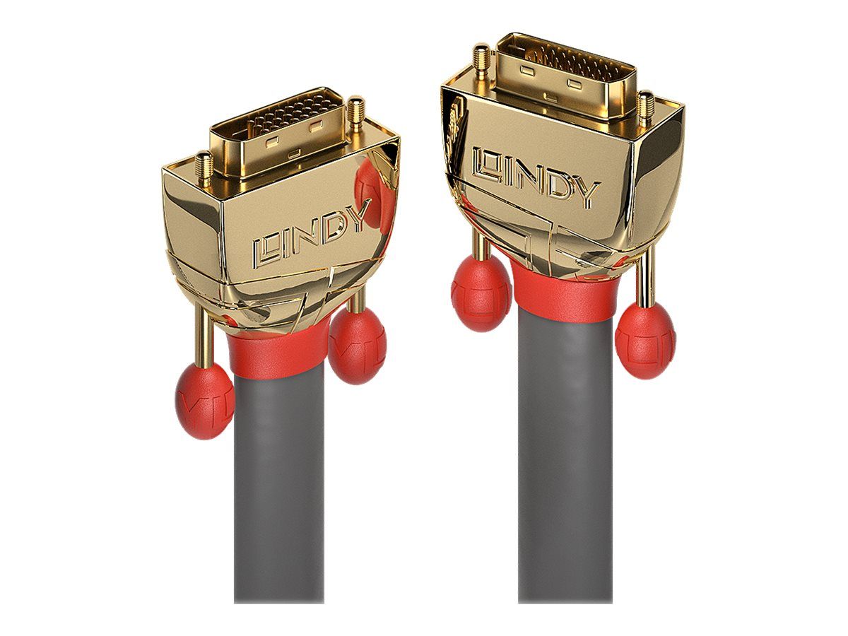 Lindy Gold - DVI-Kabel - Dual Link - DVI-D (M)