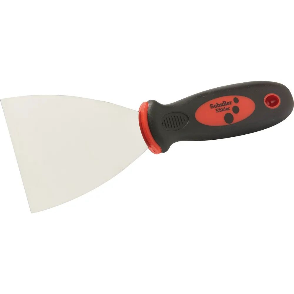 SCHULLER Malerspachtel mit 2K Handgriff rostfrei und flexibel Breite 75 mm