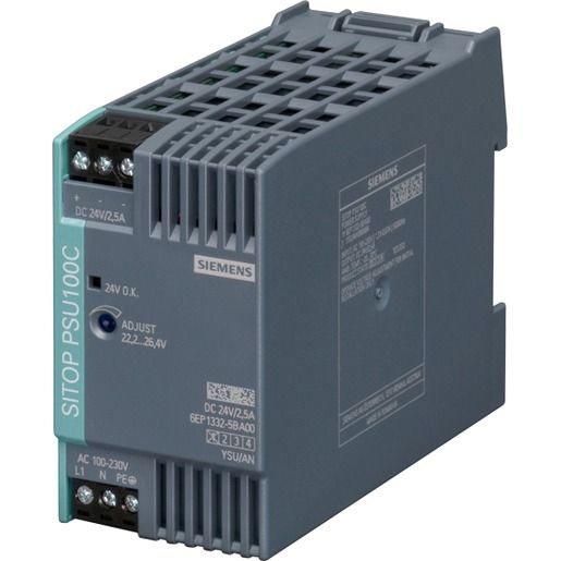 Siemens NETZTEIL PSU100C 24 V/2,5 A / SIEMEN SITOP PSU100C 6EP1332-5BA00