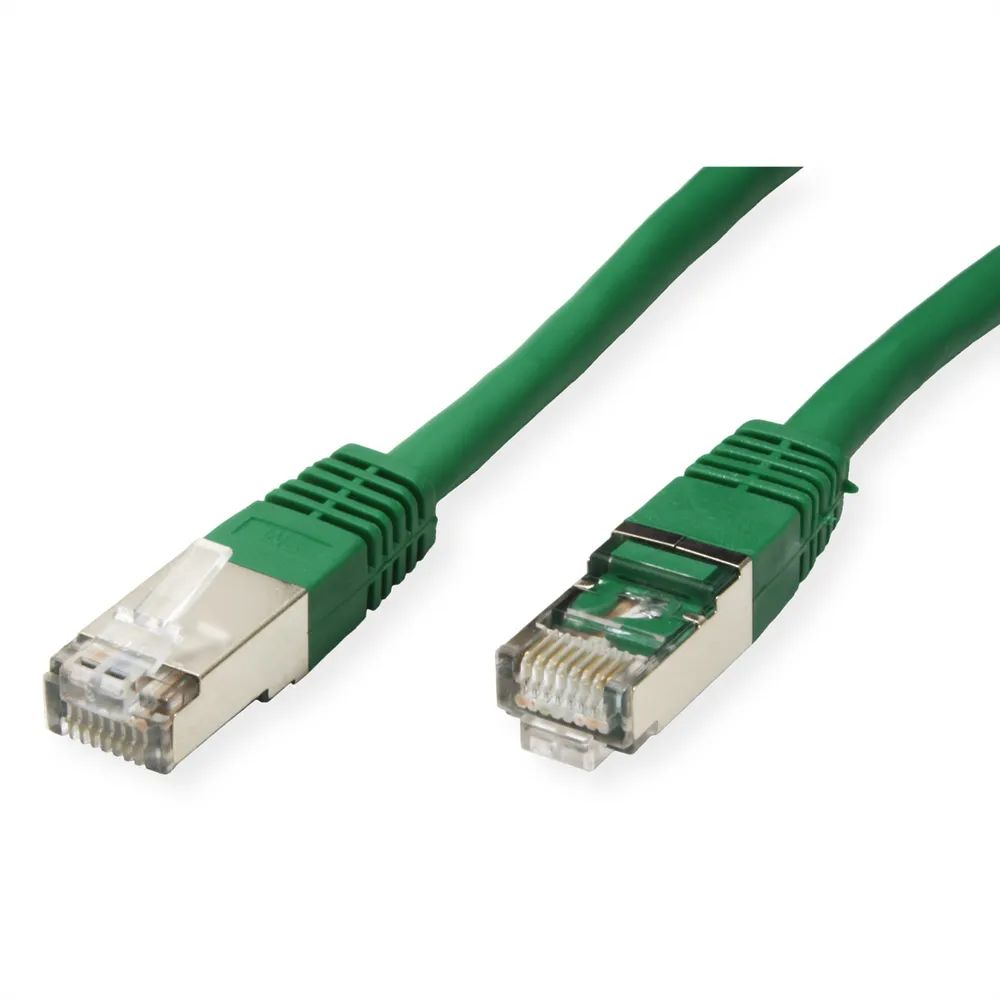 VALUE Patchkabel Cat.6 (Class E) S/FTP (PiMF), grün, 7 m
